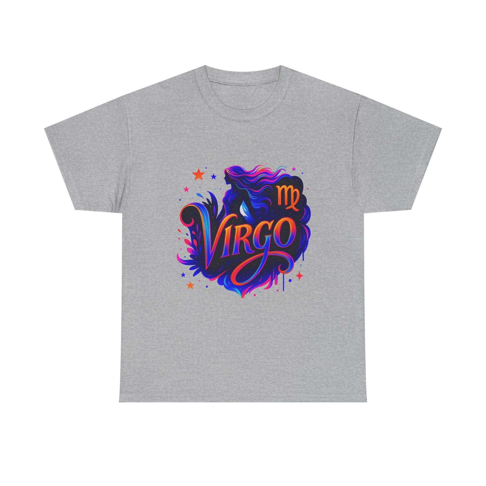 Neon Virgo Zodiac Tee