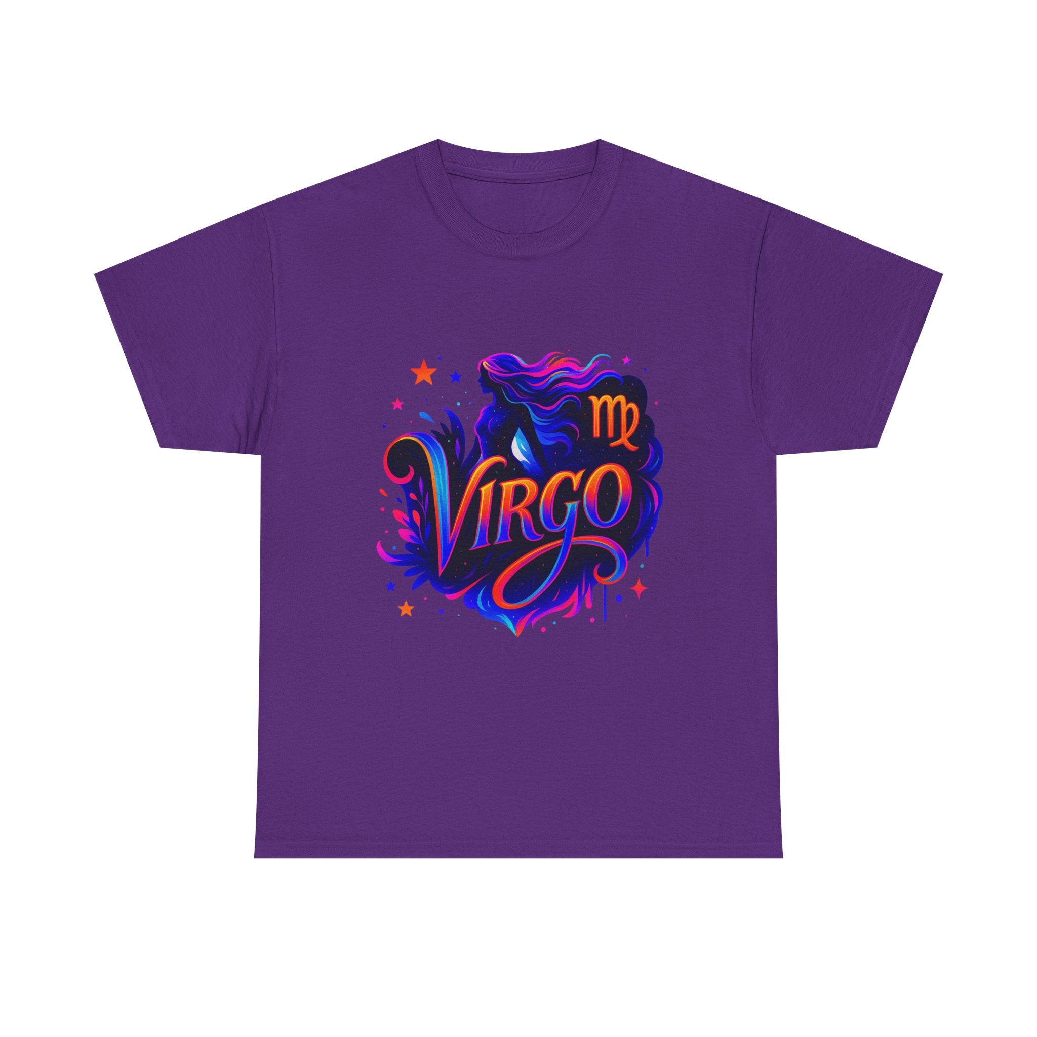 Neon Virgo Zodiac Tee