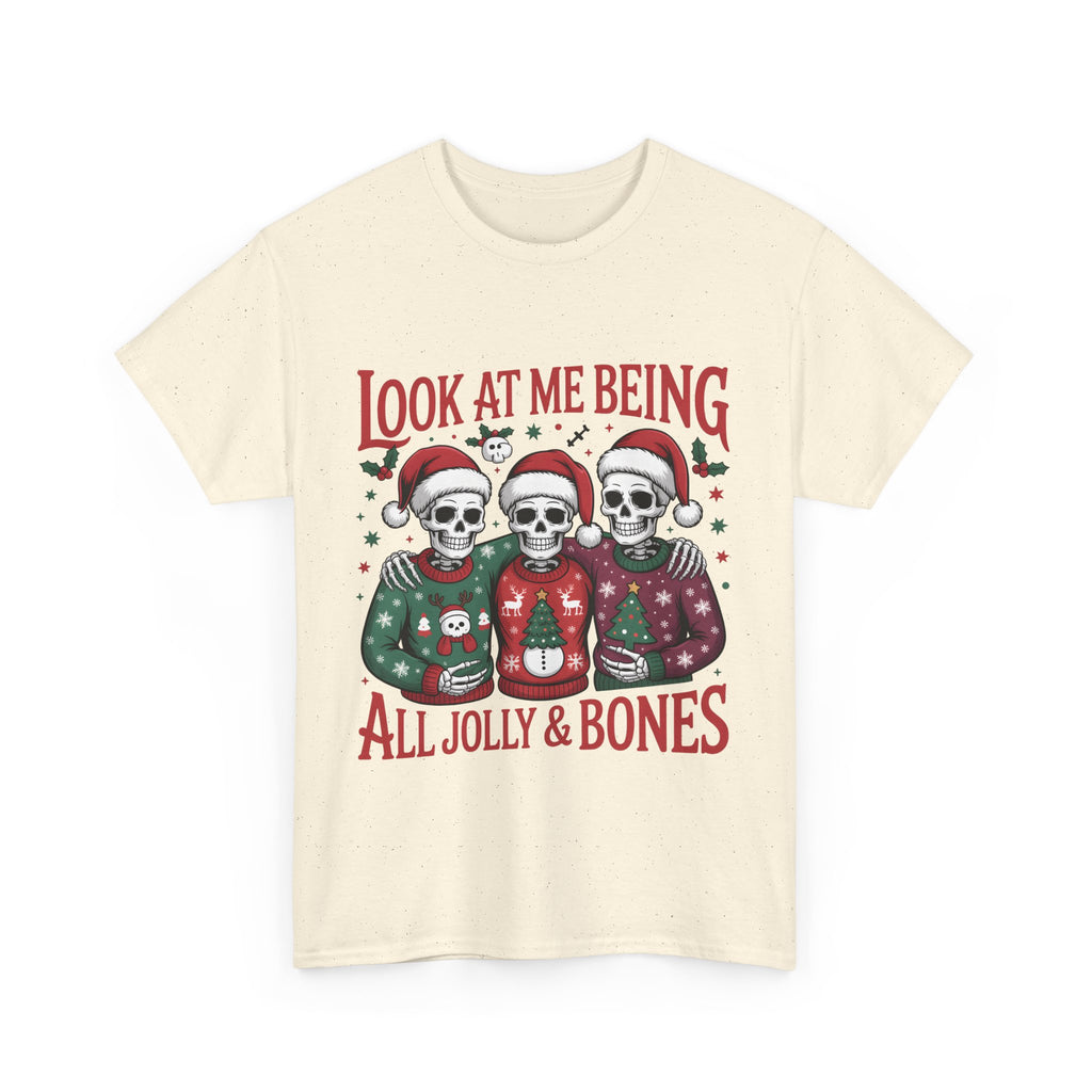 look at me being all jolly & bones graphic Tee