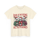 look at me being all jolly & bones graphic Tee