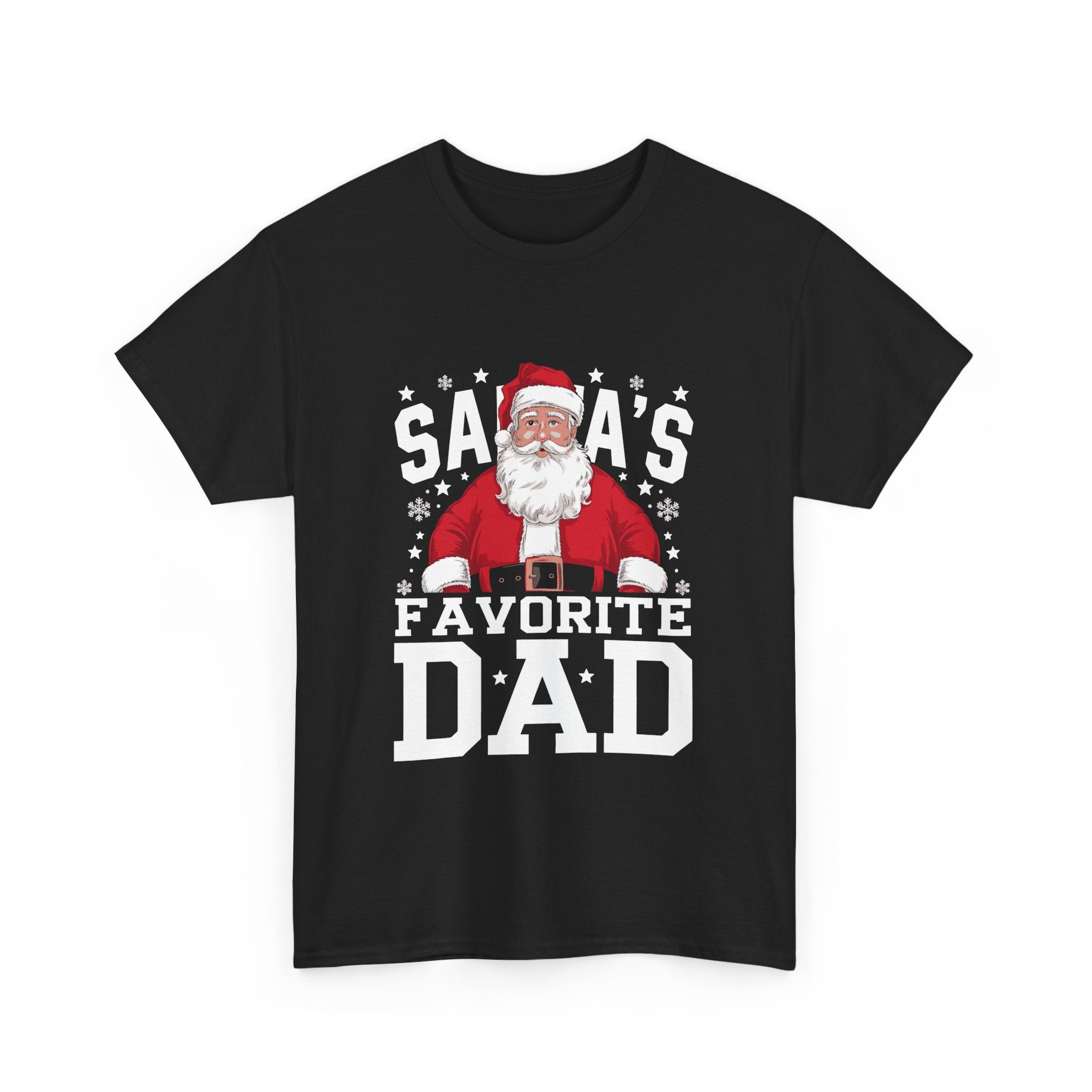Santa's Favorite Dad graphic Tee