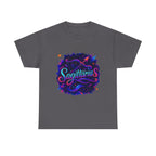 Neon Sagittarius Zodiac Tee