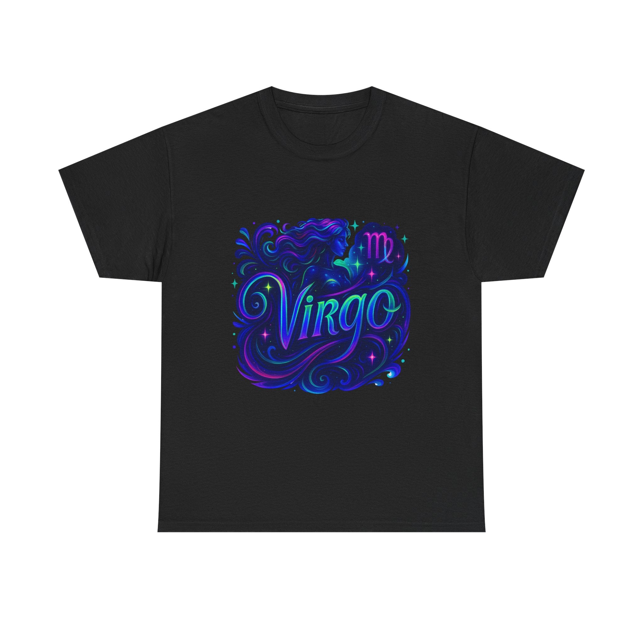 Neon Virgo Zodiac Tee