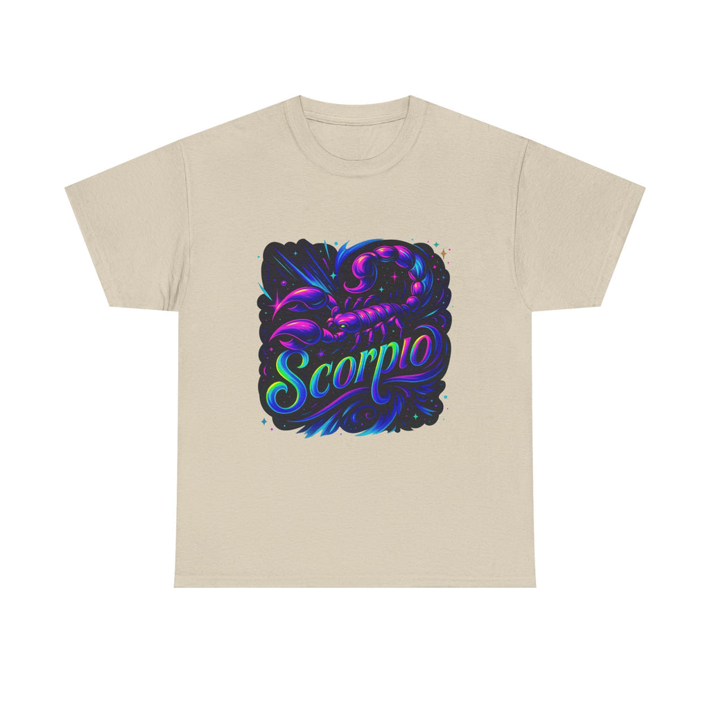 Neon Scorpio Zodiac Tee