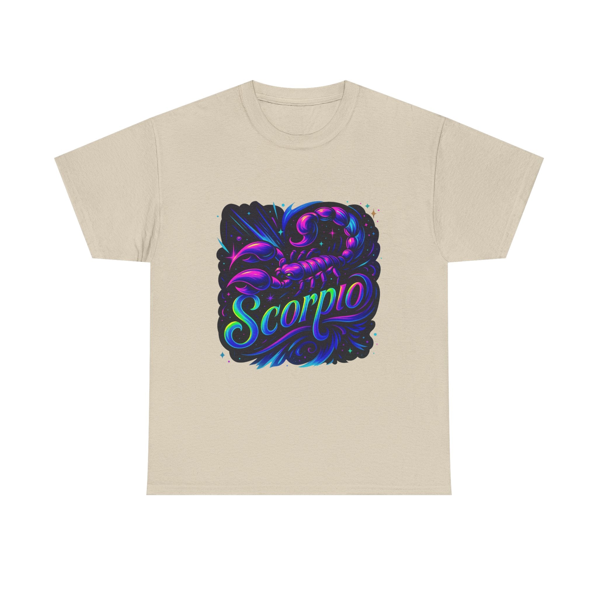 Neon Scorpio Zodiac Tee