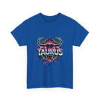 Neon Taurus Zodiac Tee