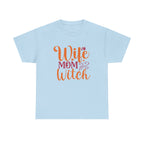 Wife, Mom, Witch graphic T-Shirt
