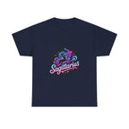Neon Sagittarius Zodiac Tee