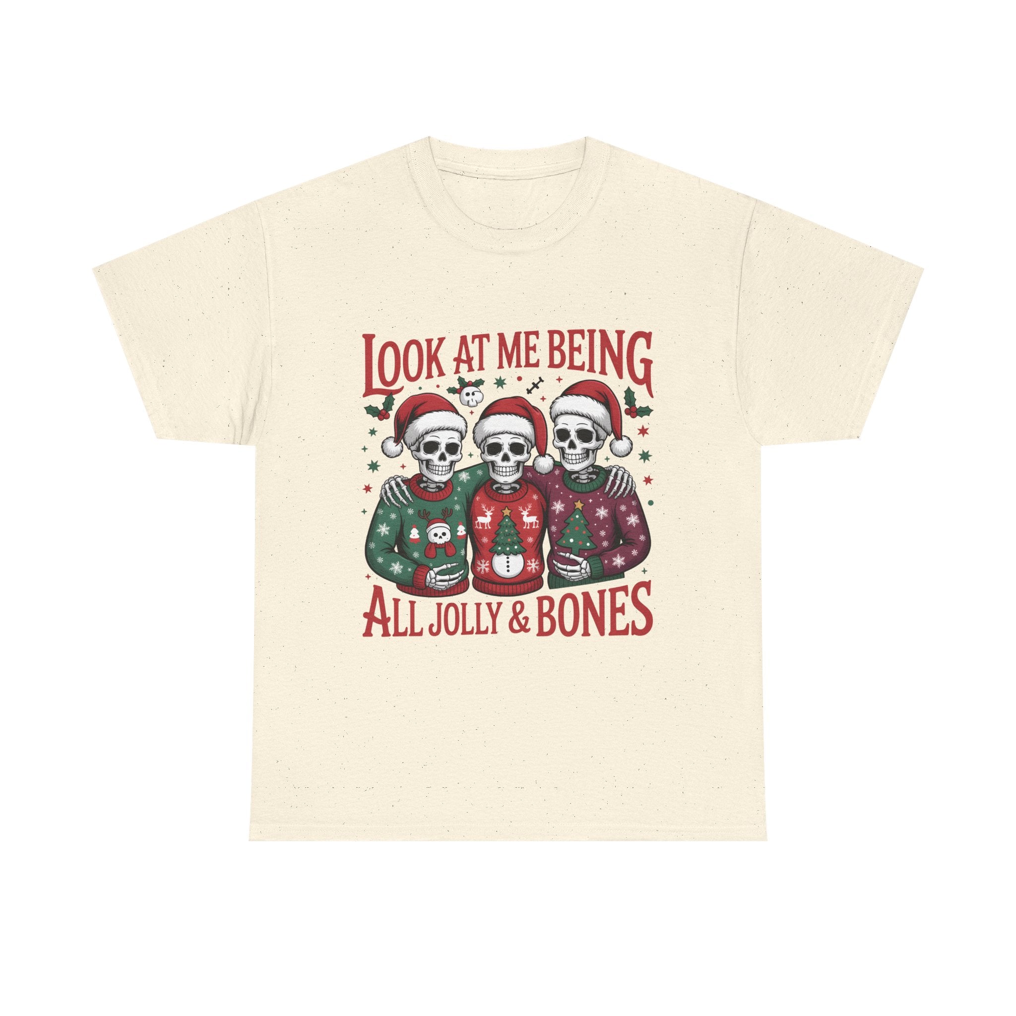 look at me being all jolly & bones graphic Tee