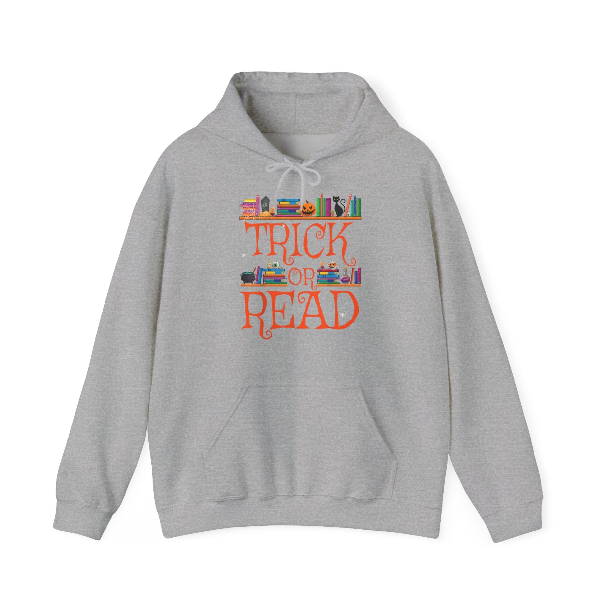 Trick or Read Halloween Teacher Hoodie