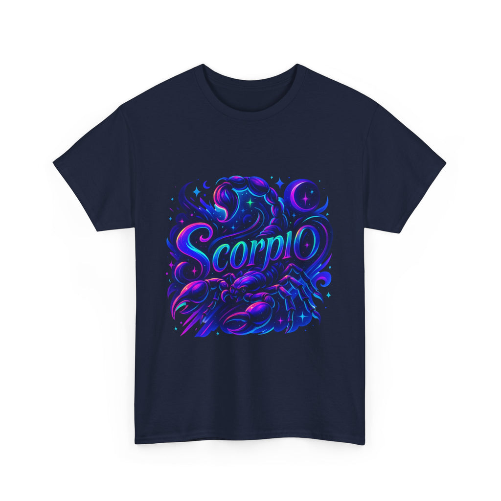 Neon Scorpio Zodiac Tee