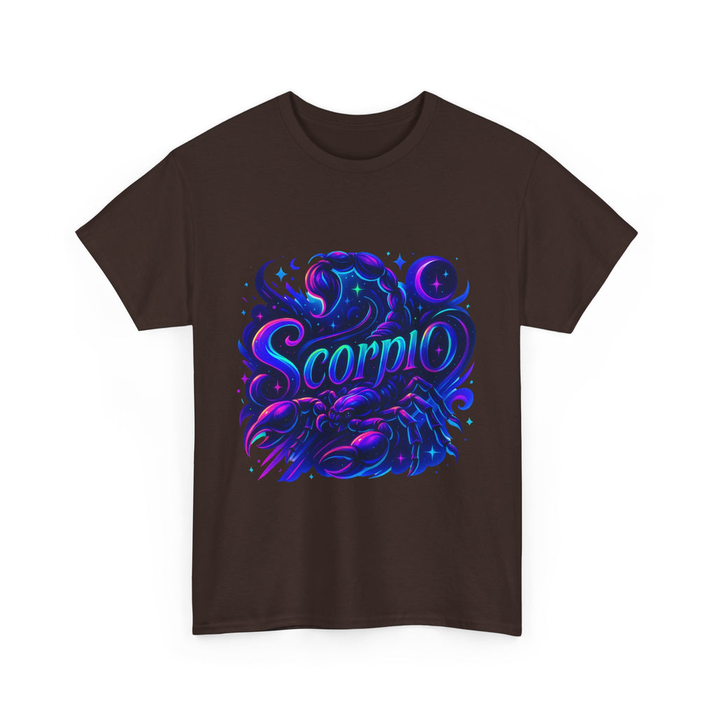 Neon Scorpio Zodiac Tee