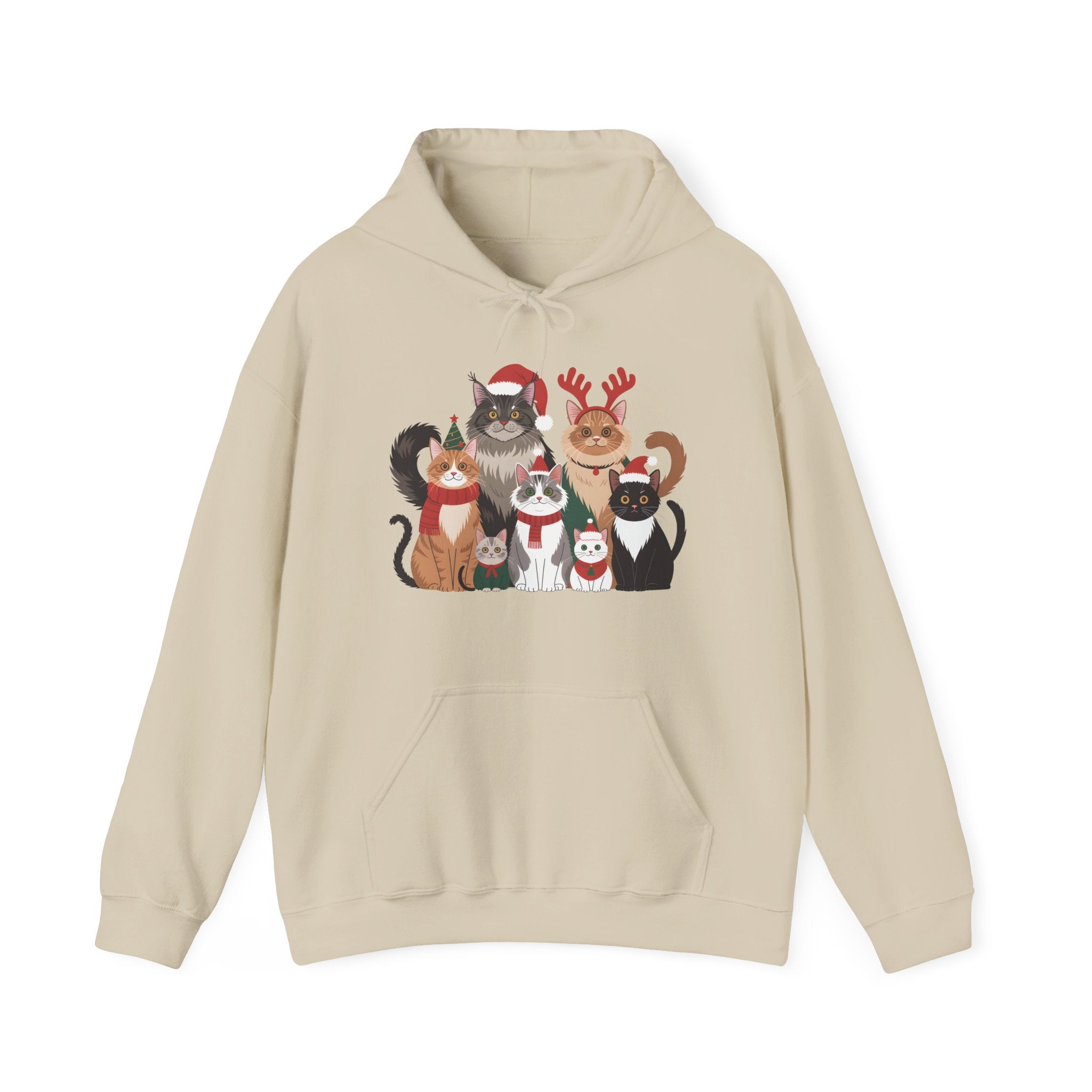 Cat Lover Christmas Hoodie