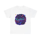Neon Sagittarius Zodiac Tee