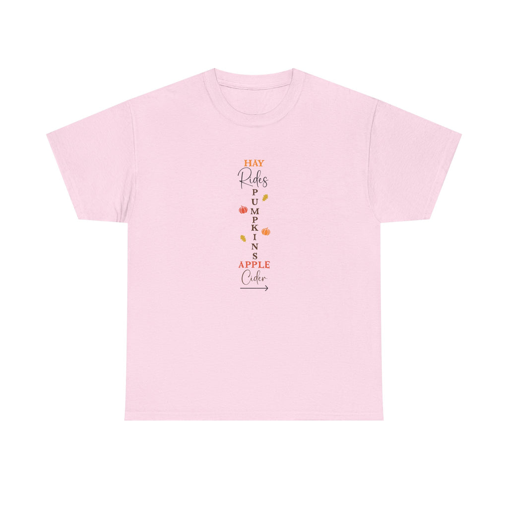 Hay Rides Pumpkins T-Shirt