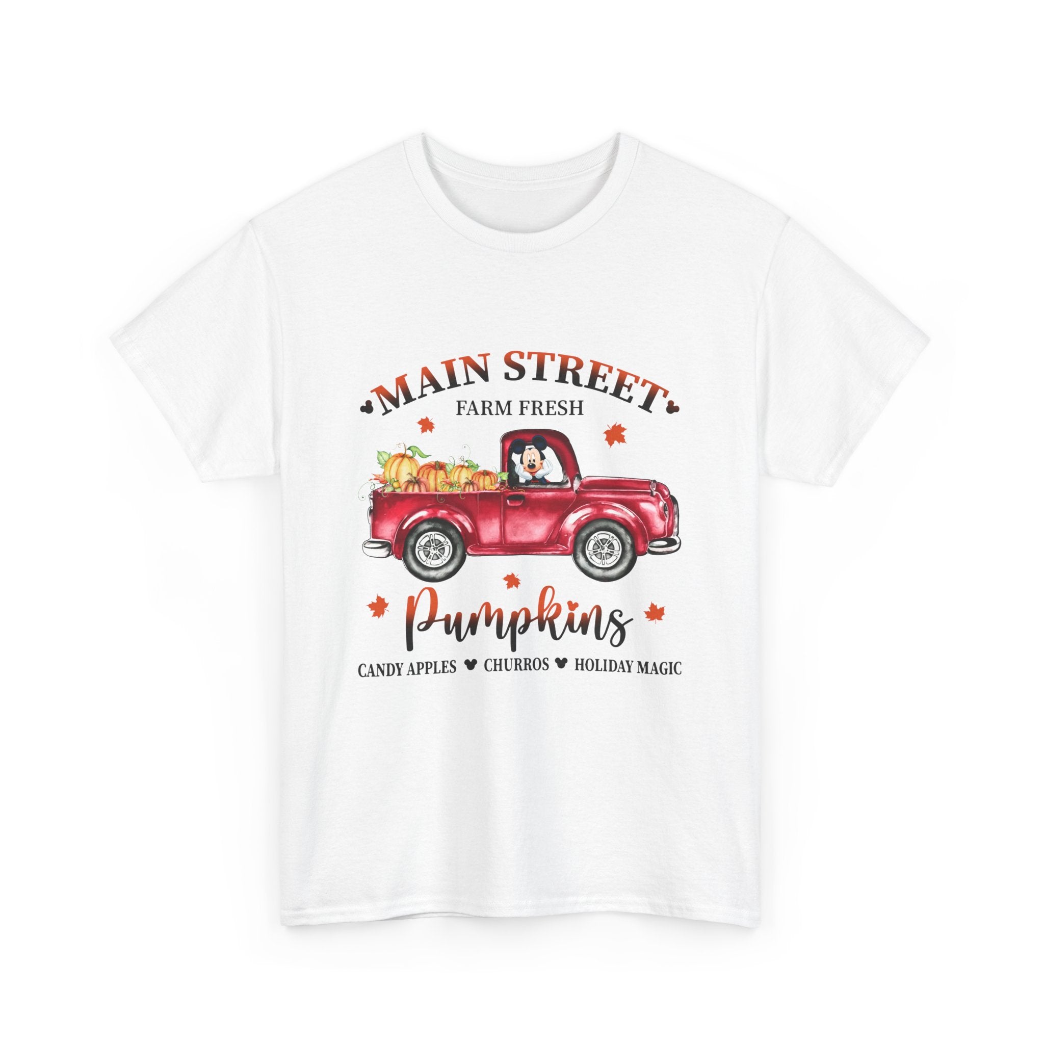 Mickey's main street  pumpkins Graphic Tee