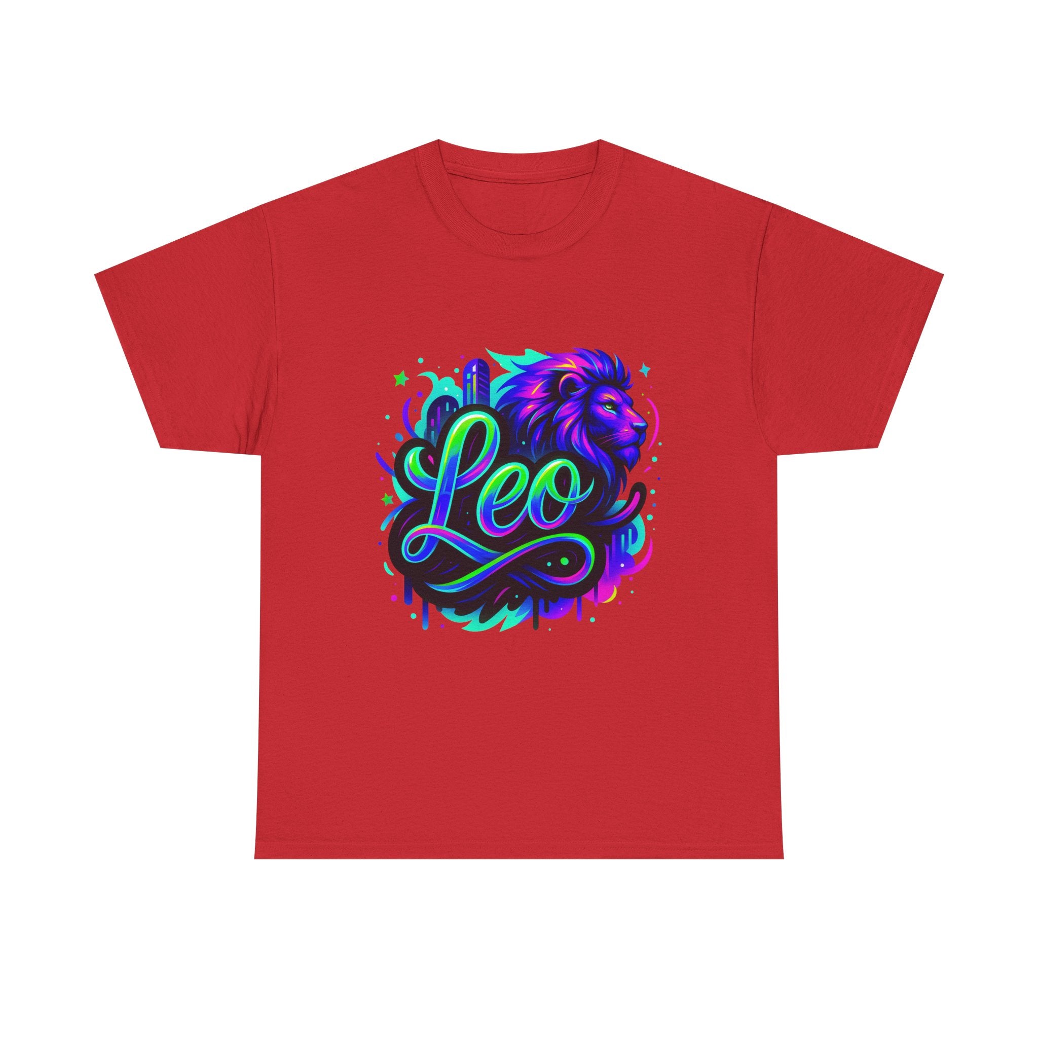 Neon Leo Zodiac Tee