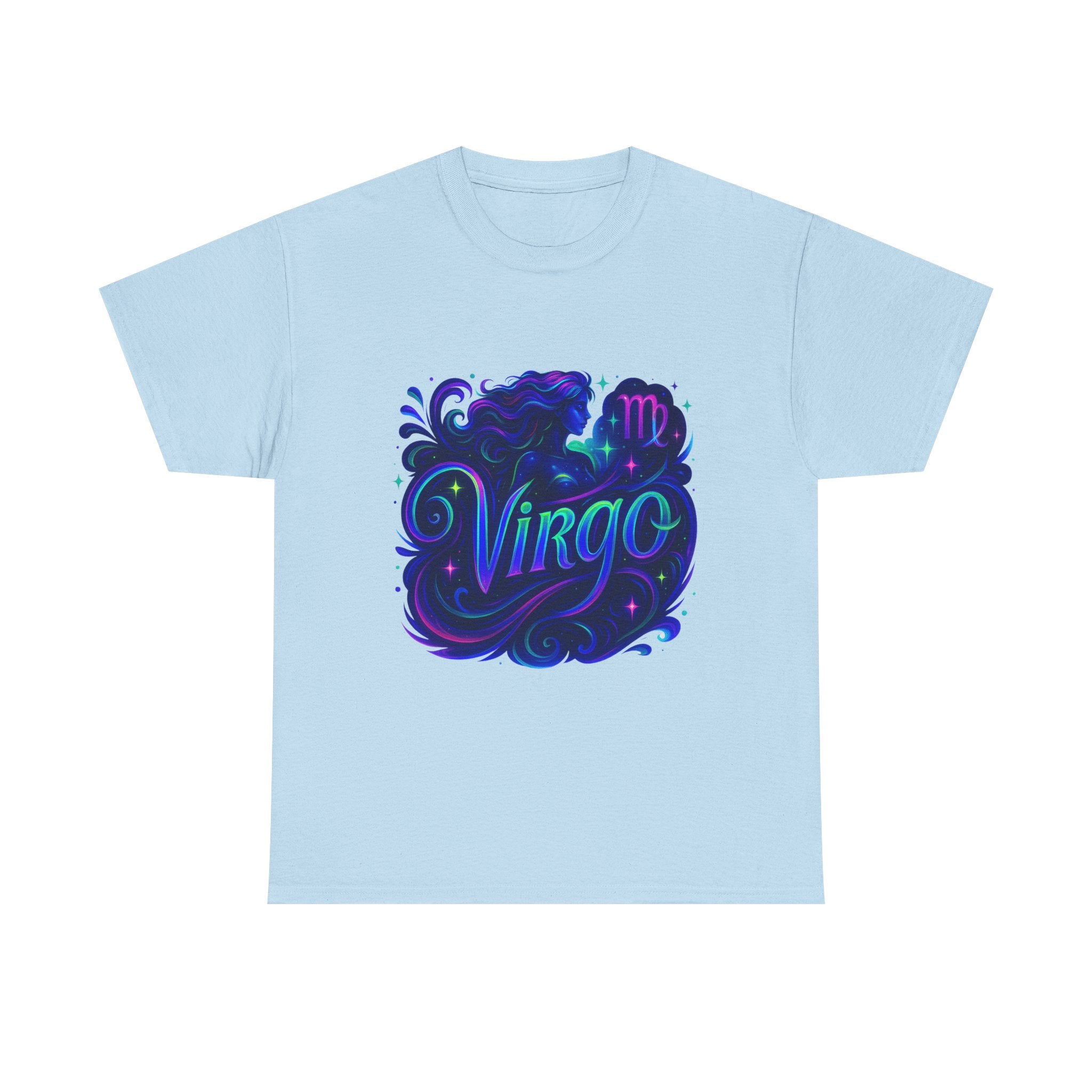 Neon Virgo Zodiac Tee