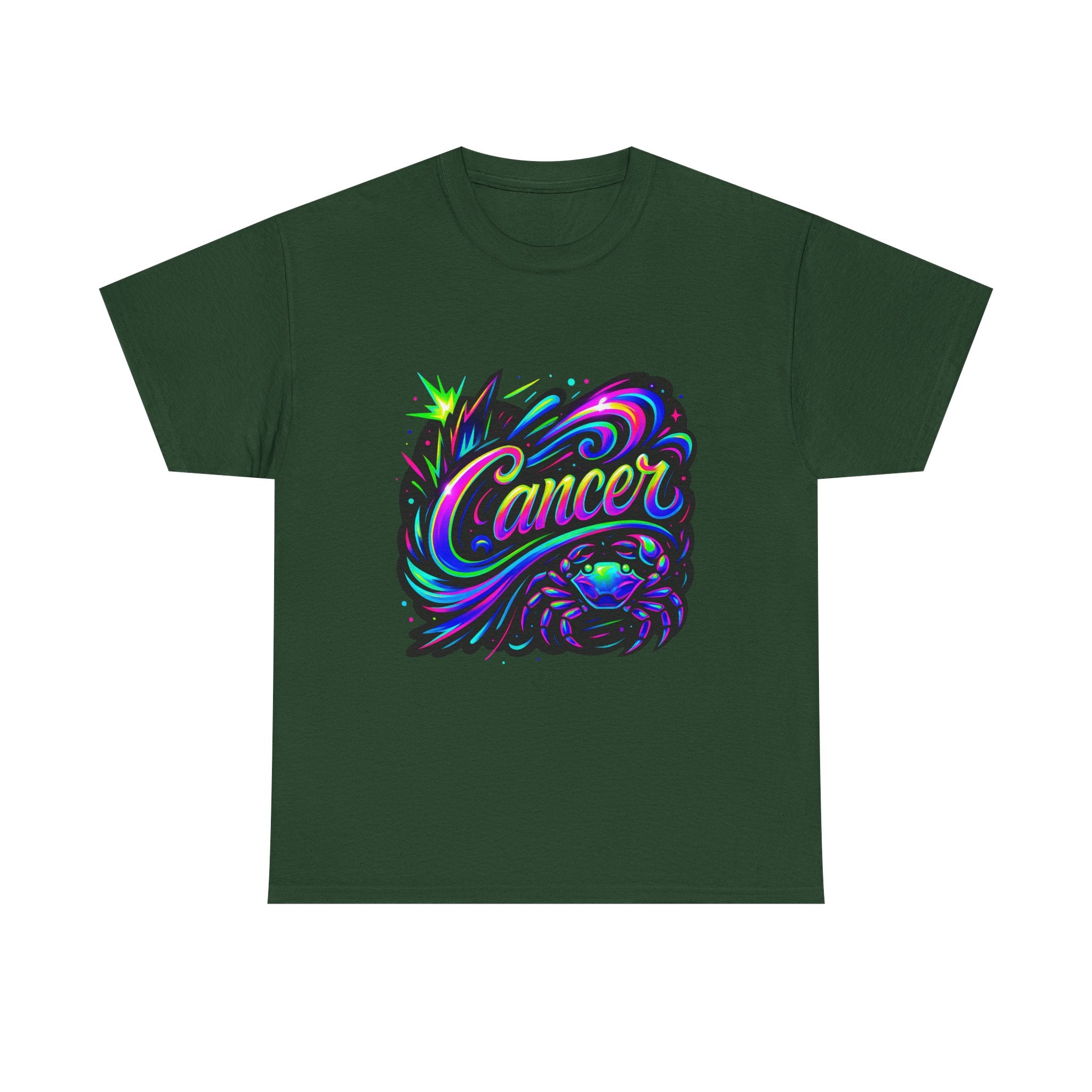Neon Cancer Zodiac Tee