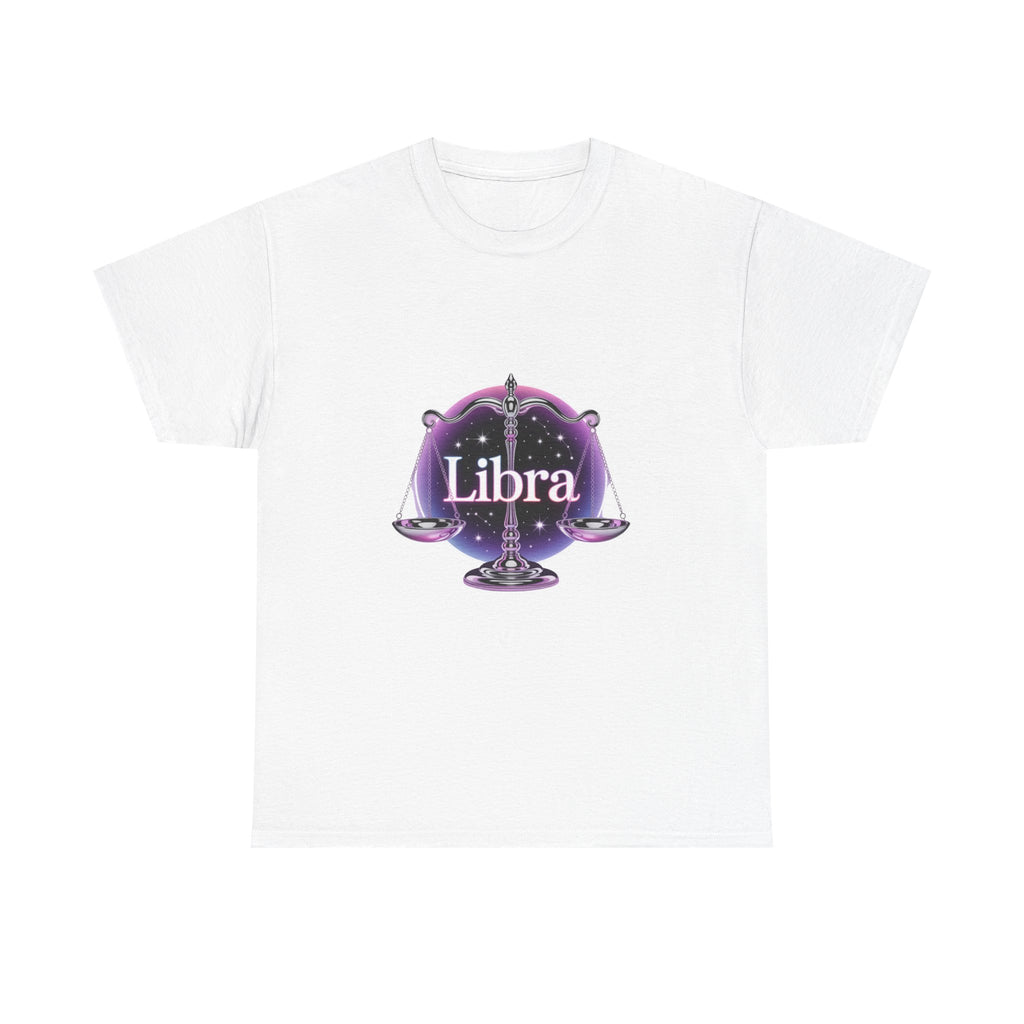 Neon Libra Zodiac Tee