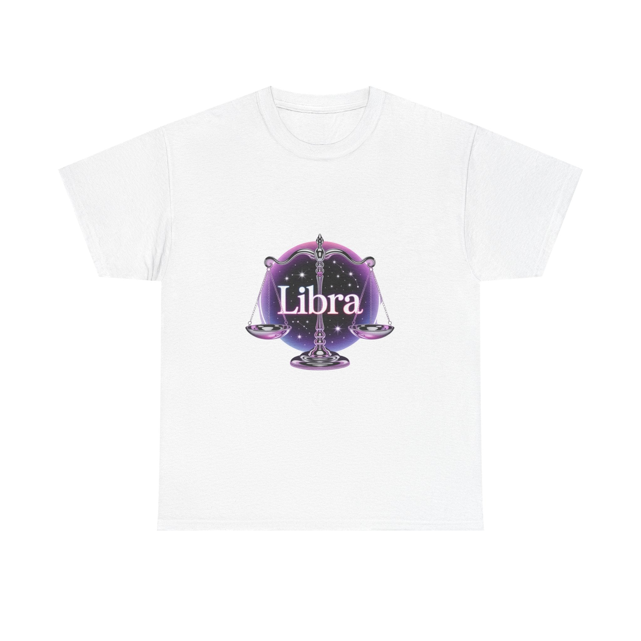Neon Libra Zodiac Tee