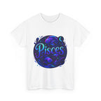 Neon Pisces Zodiac Tee