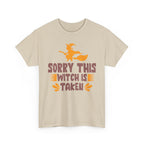 Sorry, This Witch Is Taken Halloween T-Shirt