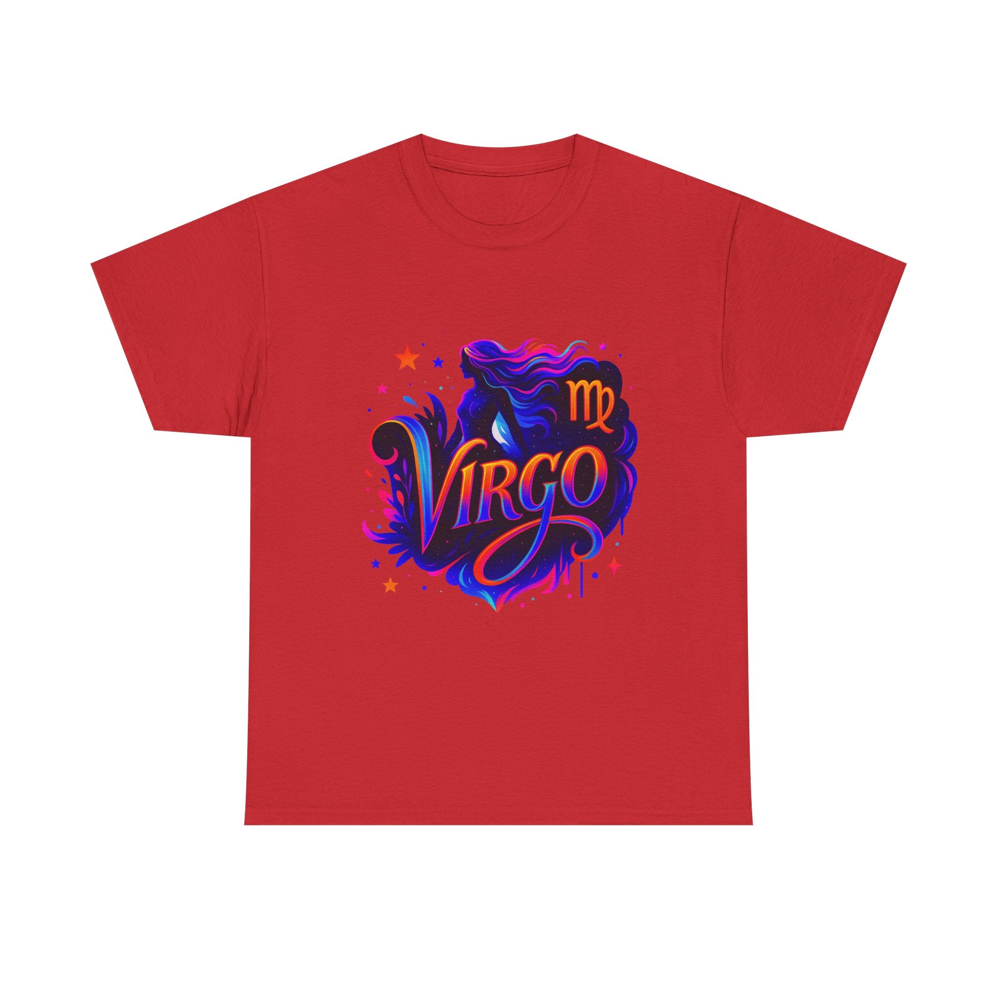 Neon Virgo Zodiac Tee