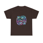 Neon Pisces Zodiac Tee