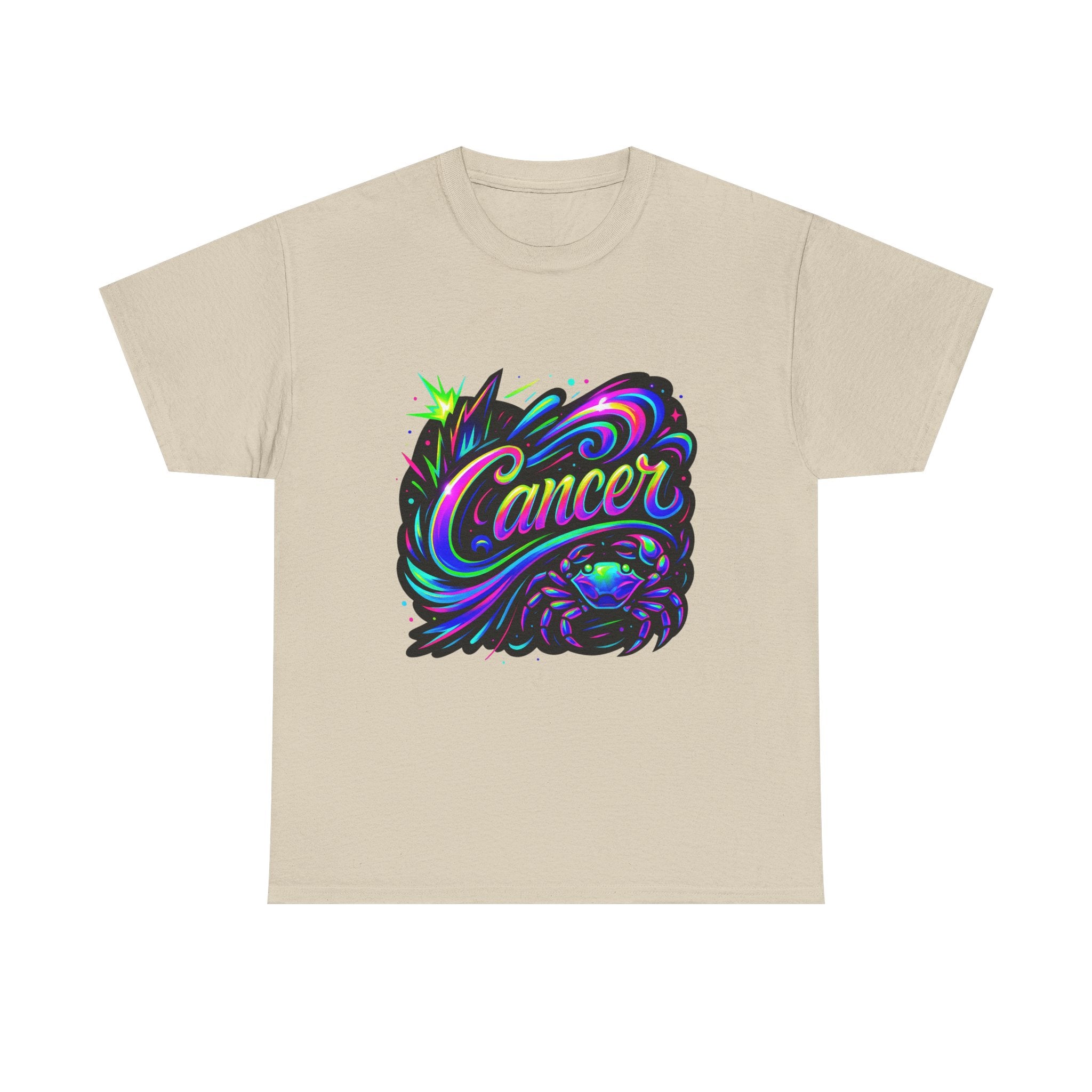 Neon Cancer Zodiac Tee
