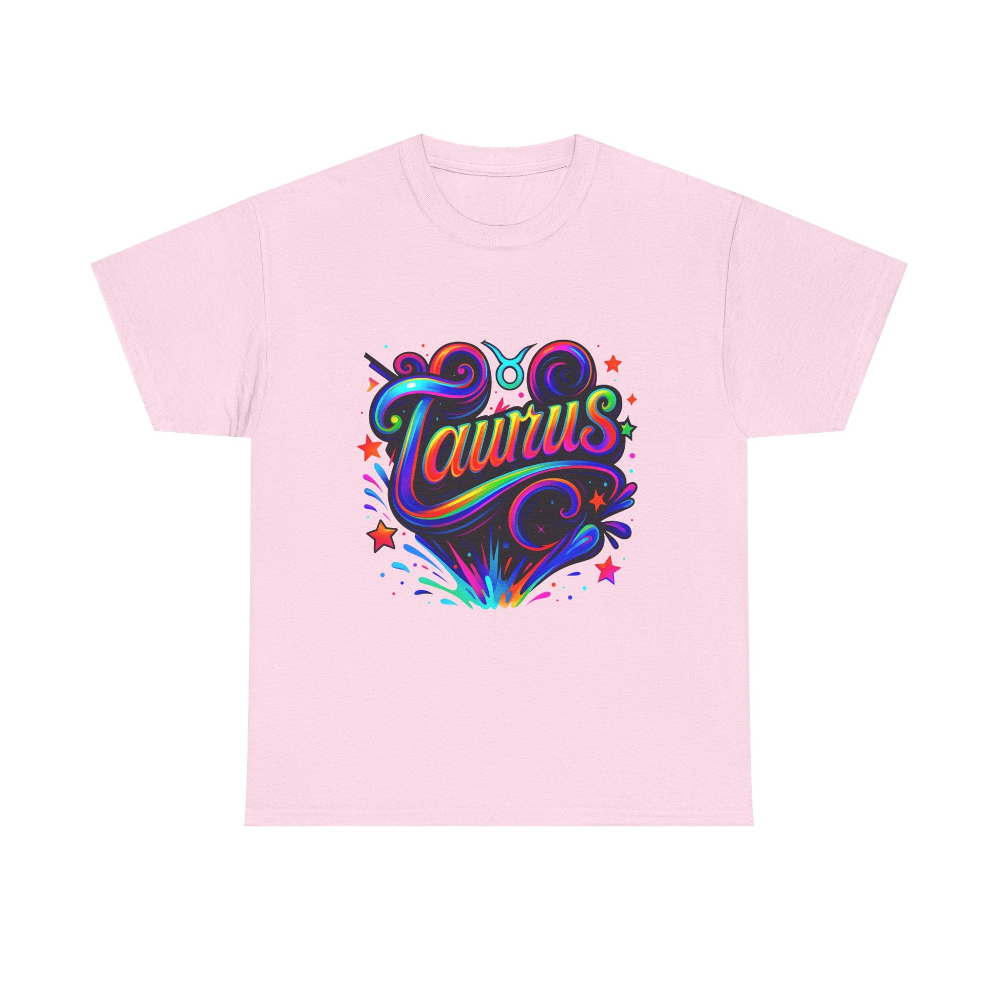 Neon Taurus Zodiac Tee