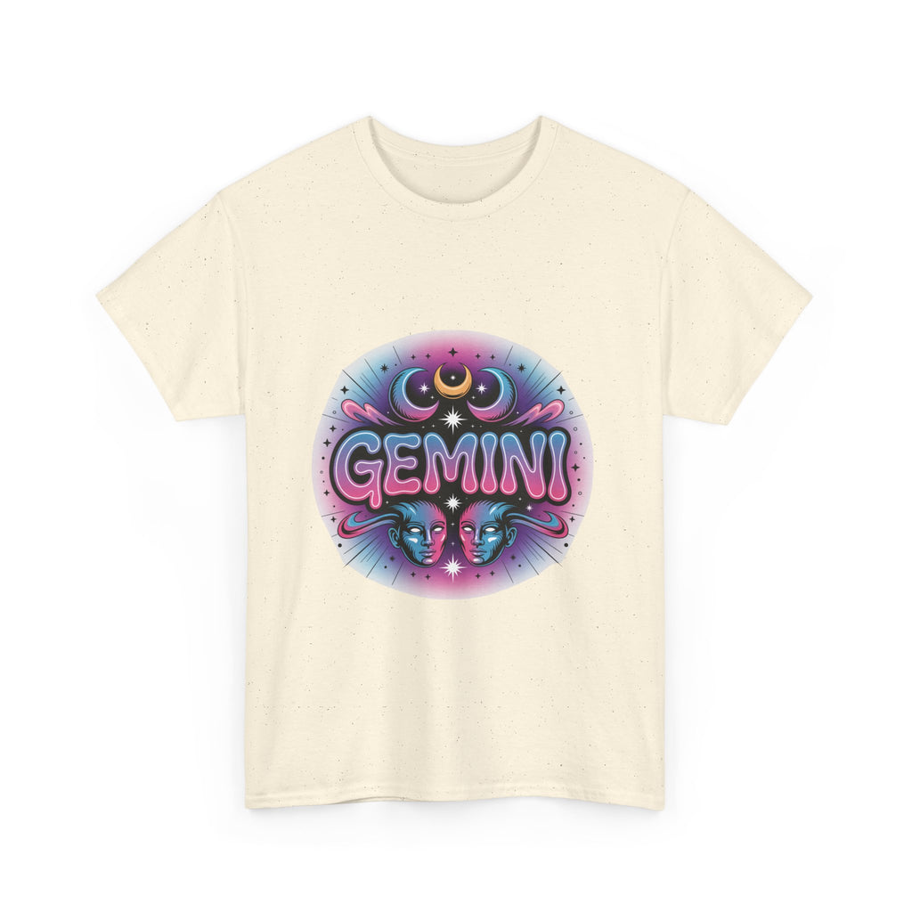 Neon Gemini Zodiac Tee