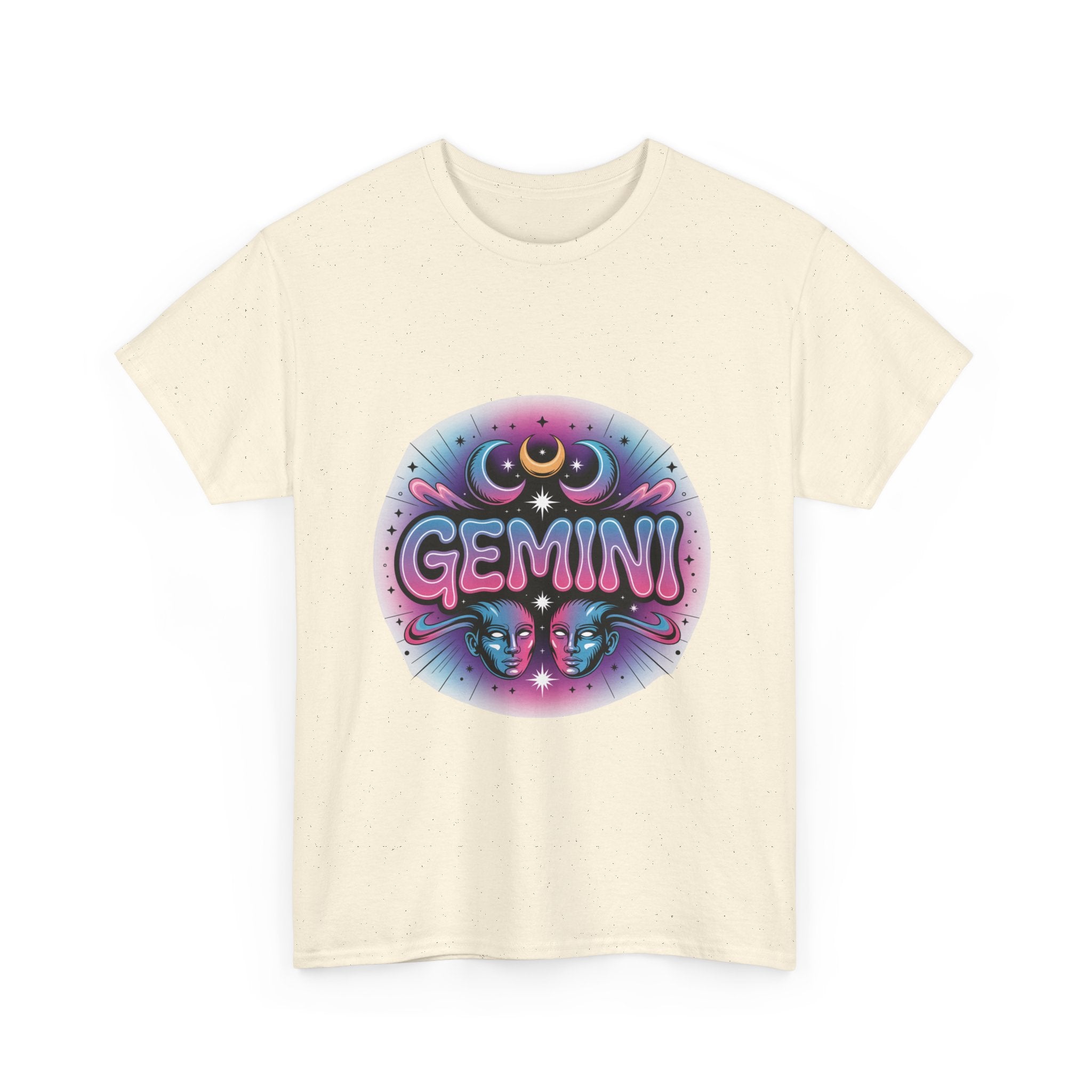 Neon Gemini Zodiac Tee