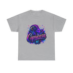 Neon Capricorn Zodiac Tee