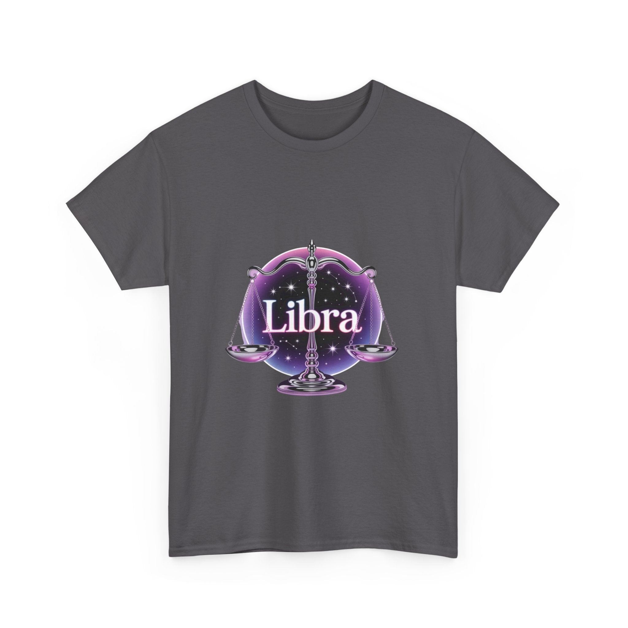 Neon Libra Zodiac Tee