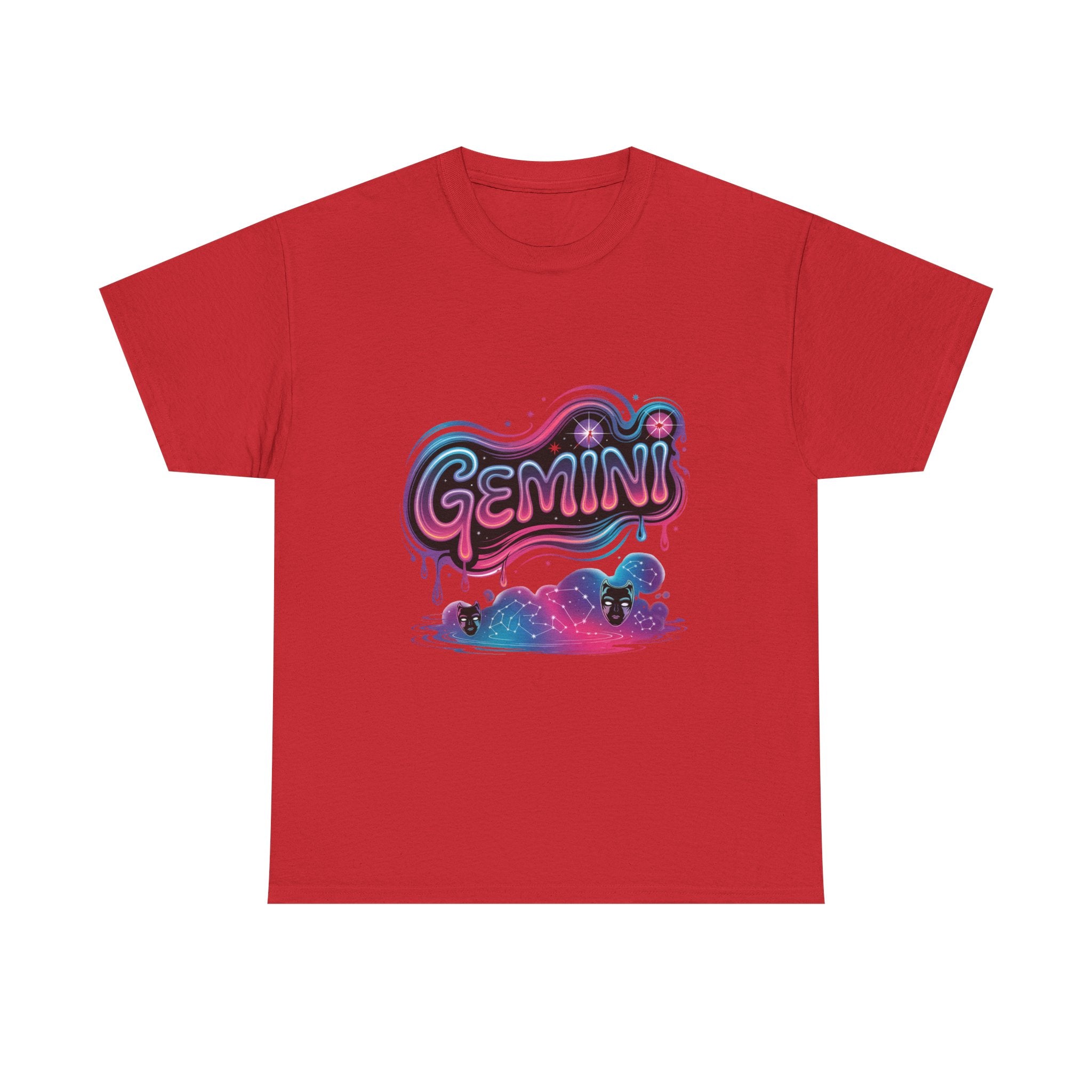 Neon Gemini Zodiac Tee