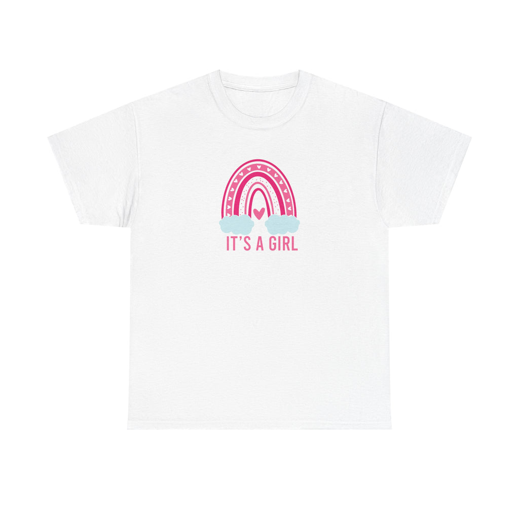 It's A Girl Unisex Tee, Baby Shower Gift, Gender Reveal Shirt, Pink Newborn Outfit, Pregnancy Announcement Top