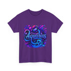 Neon Aquarius Zodiac Tee