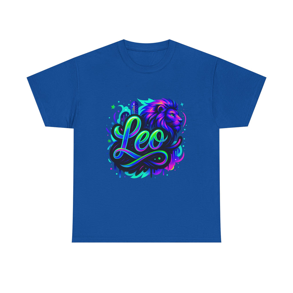 Neon Leo Zodiac Tee