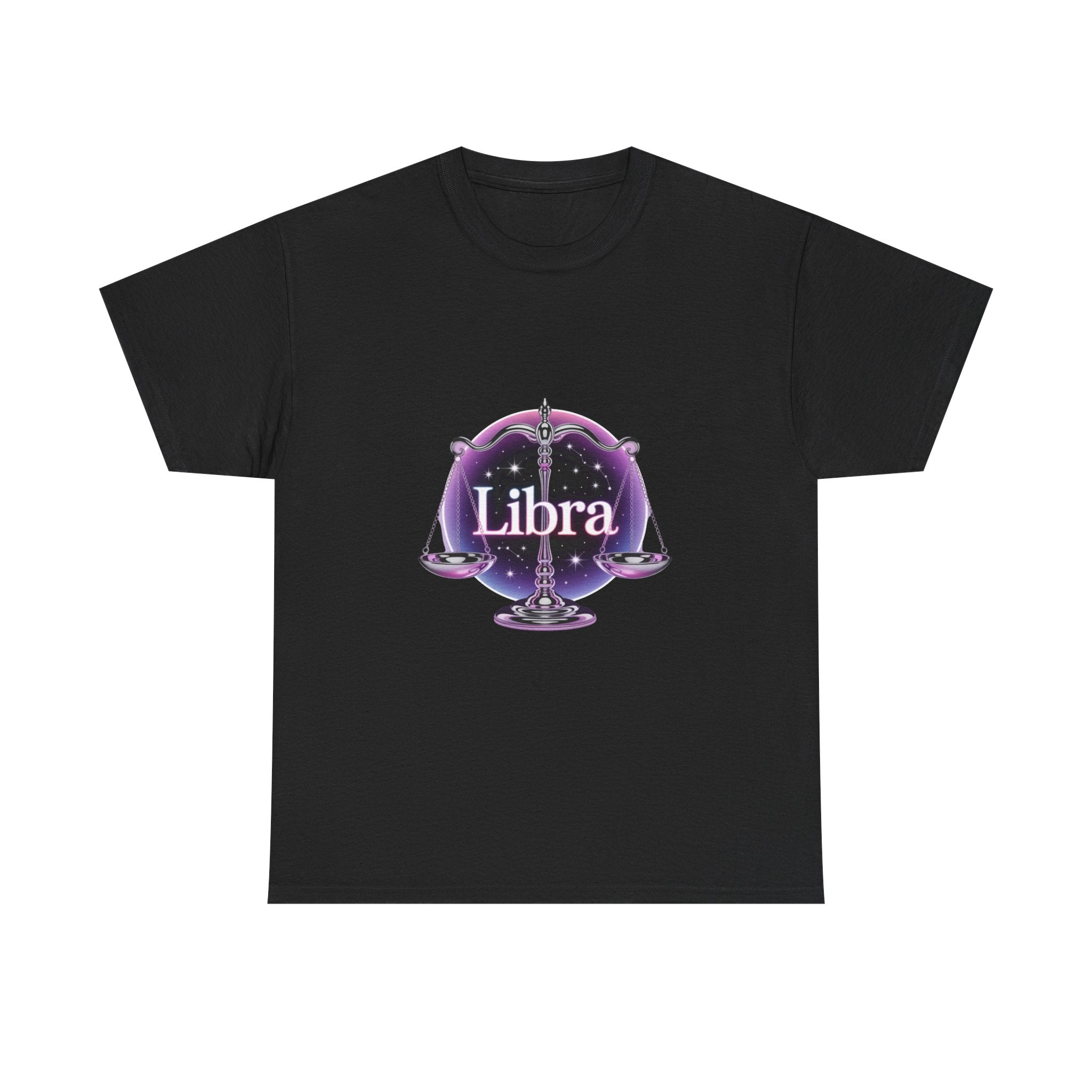 Neon Libra Zodiac Tee
