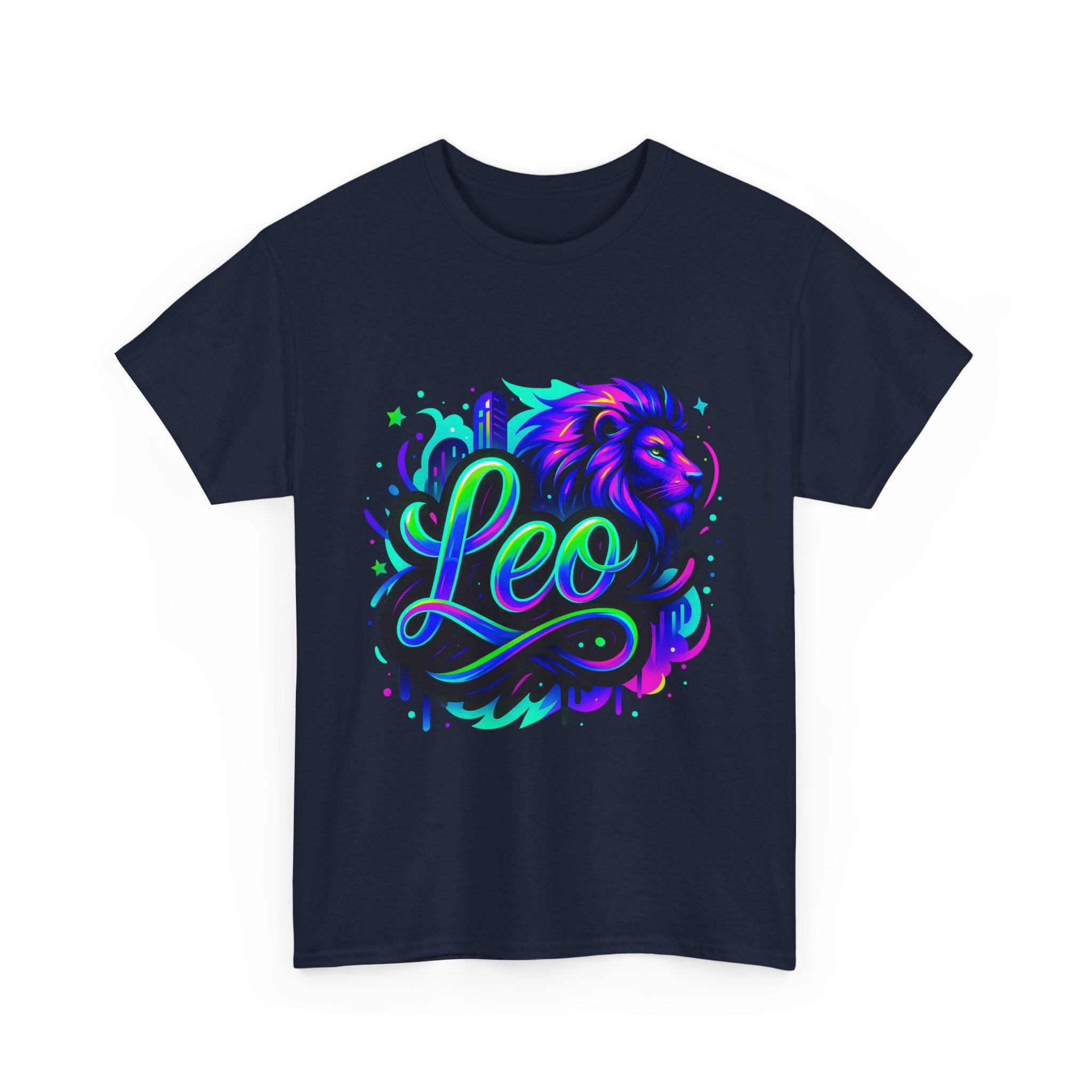 Neon Leo Zodiac Tee