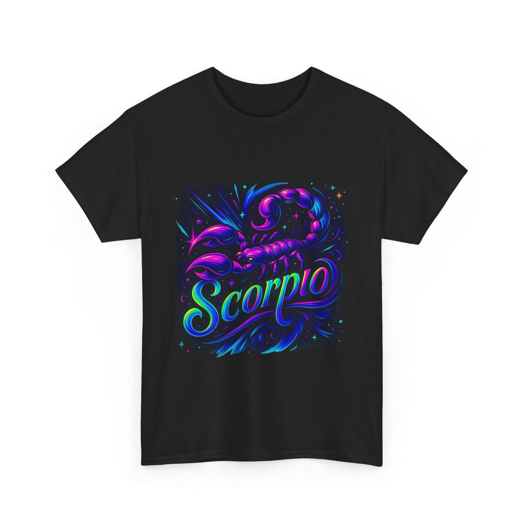 Neon Scorpio Zodiac Tee