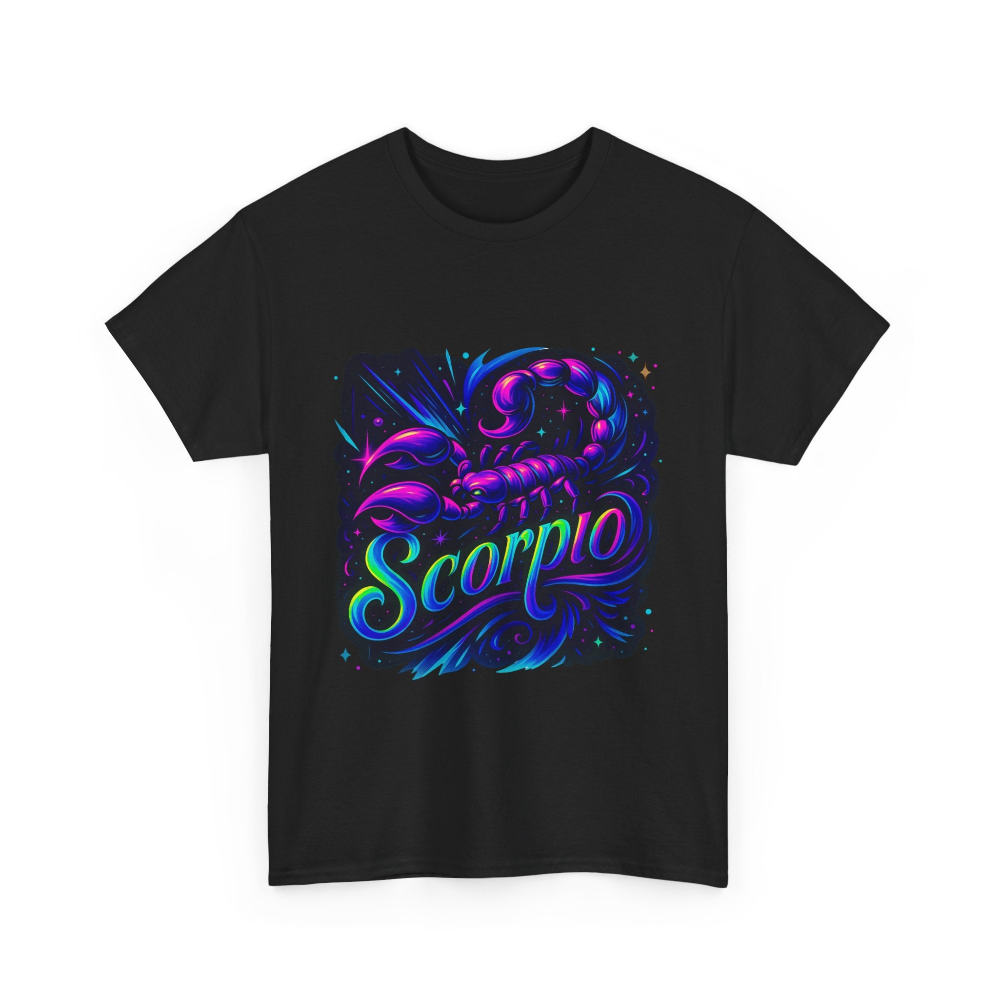 Neon Scorpio Zodiac Tee