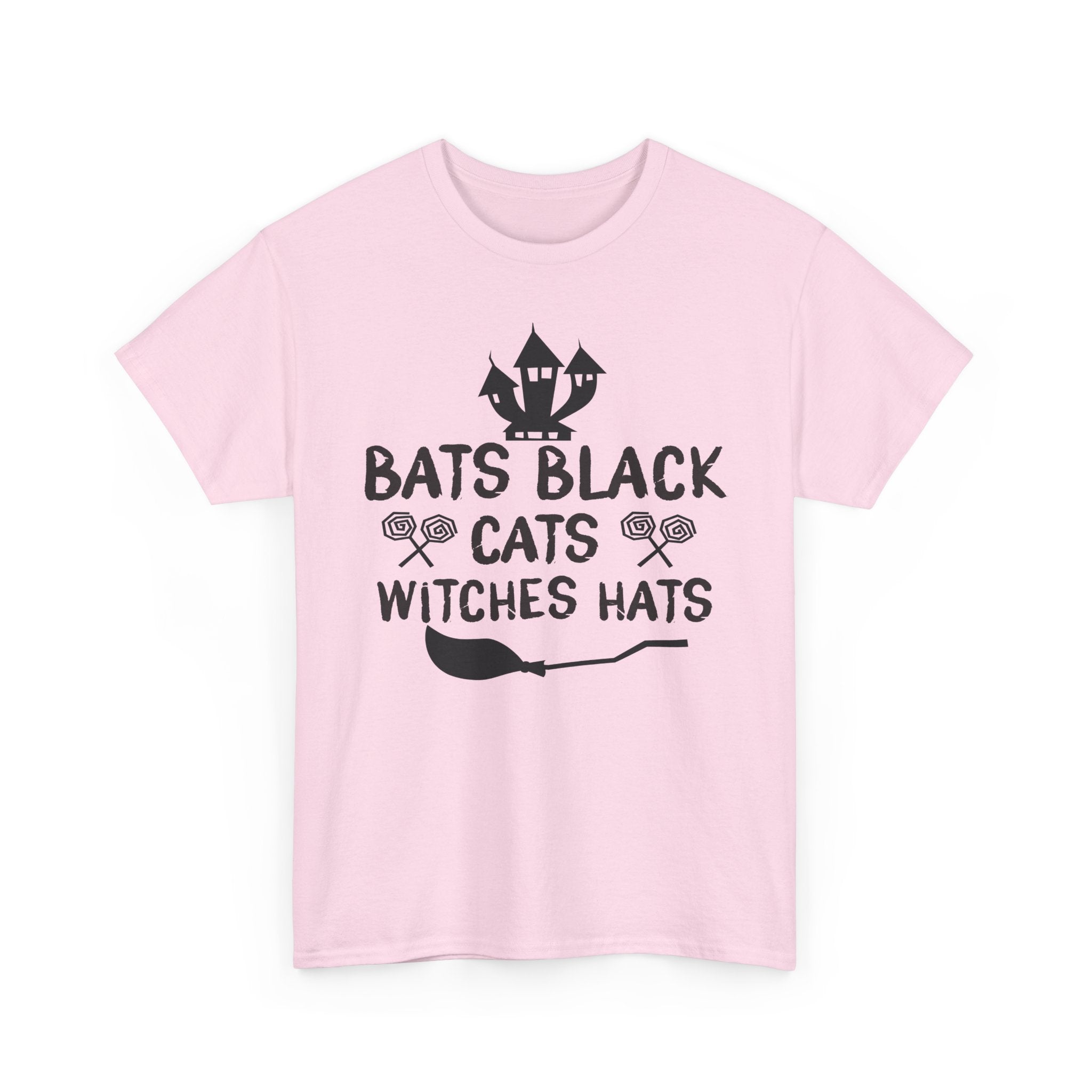 Bats Black Cats Witch Hats Tee