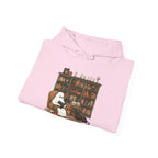 Ghost Reading Book Halloween Hoodie