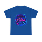 Neon Libra Zodiac Tee