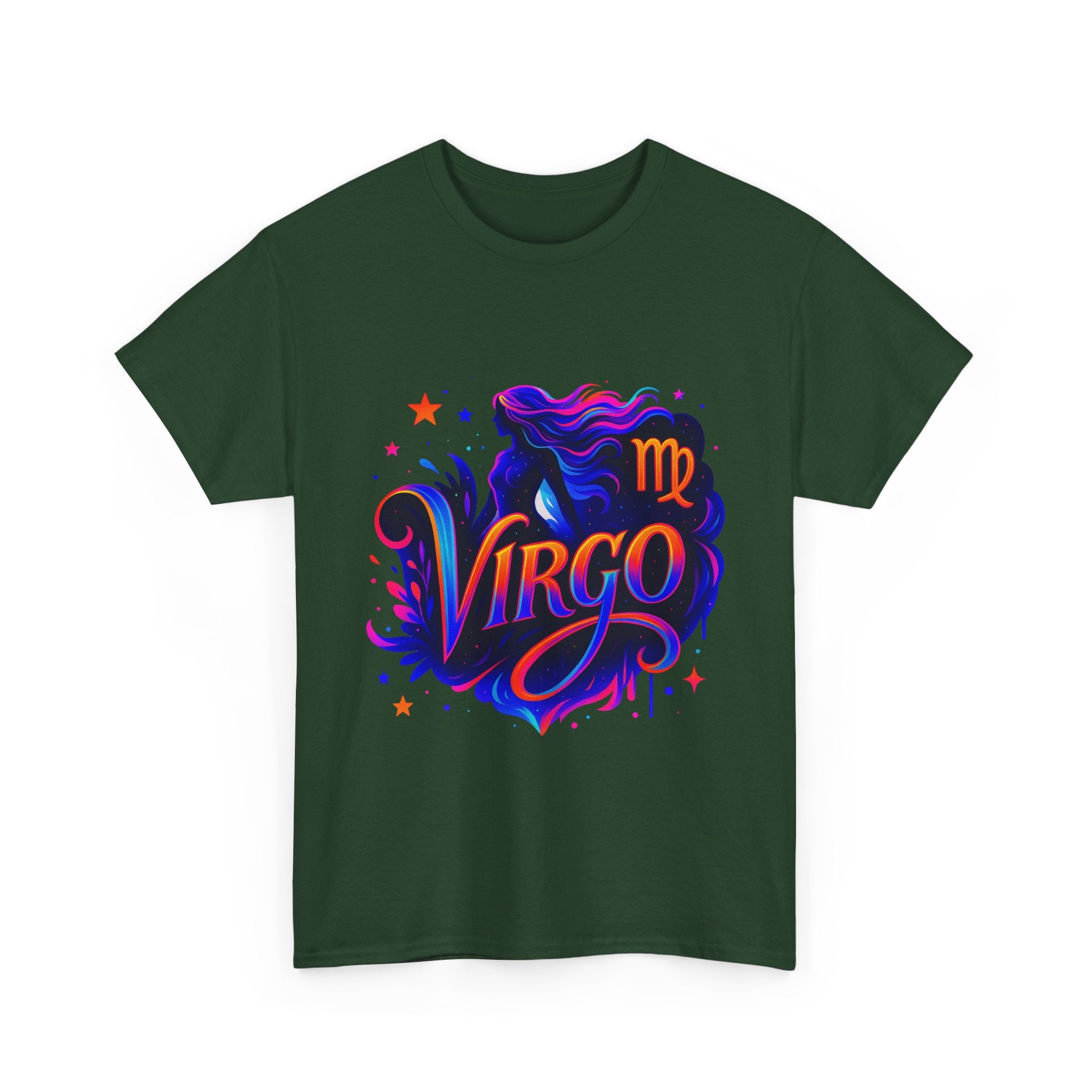 Neon Virgo Zodiac Tee