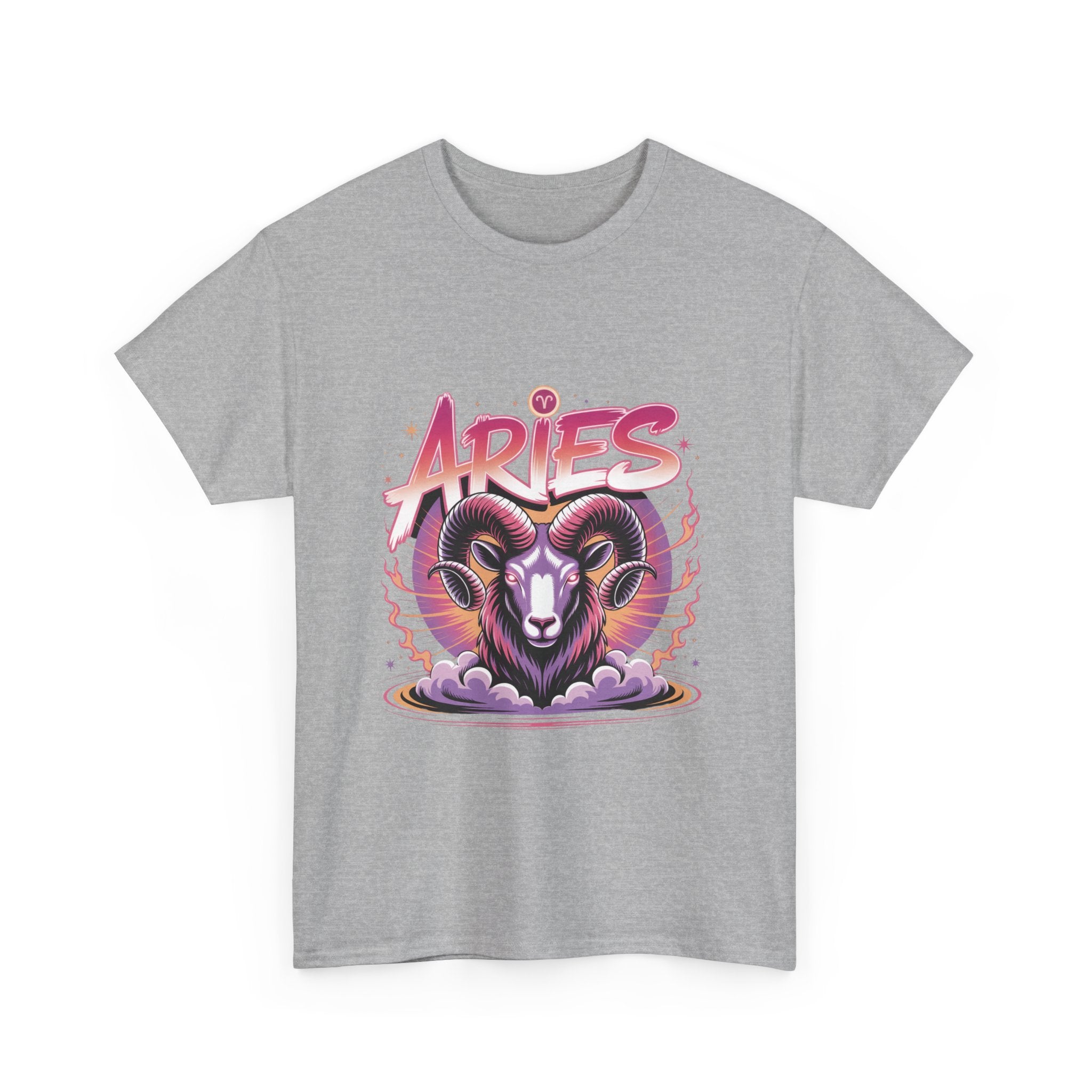 Neon Aries Zodiac Tee