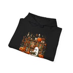 Reading Ghost Library Halloween Librarian Hoodie