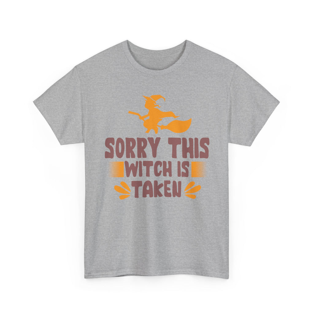 Sorry, This Witch Is Taken Halloween T-Shirt